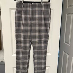 Calvin Klein Checkered Gray Pants 14 women’s